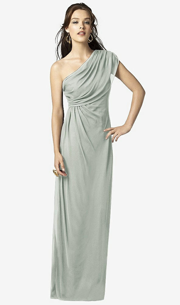 Front View - Willow Green Dessy Collection Style 2858