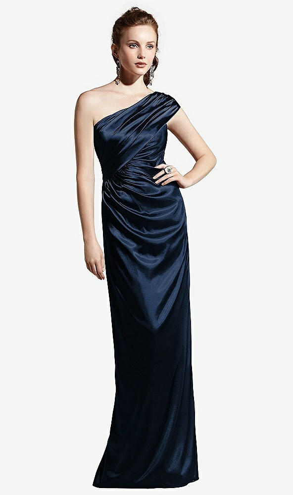 Front View - Midnight Navy Social Bridesmaids Style 8118