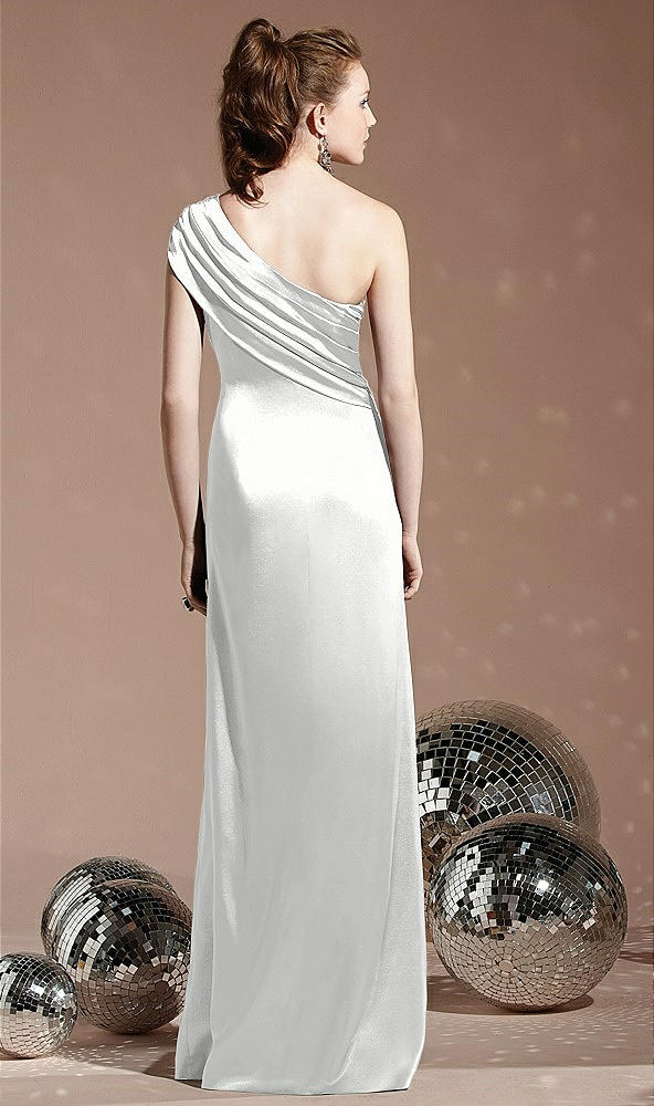 Back View - White Social Bridesmaids Style 8118