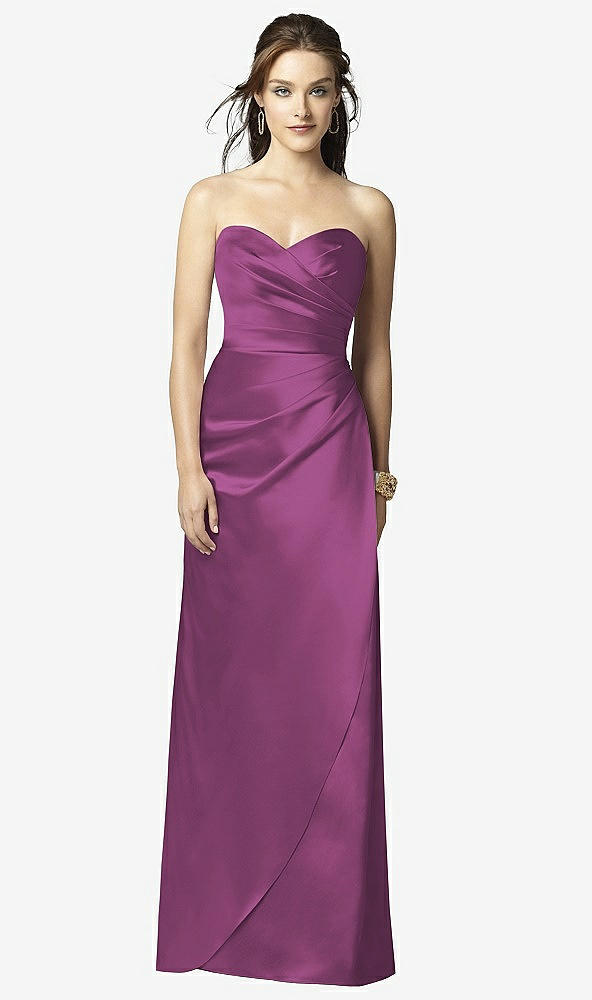 Front View - Radiant Orchid Dessy Collection Style 2851