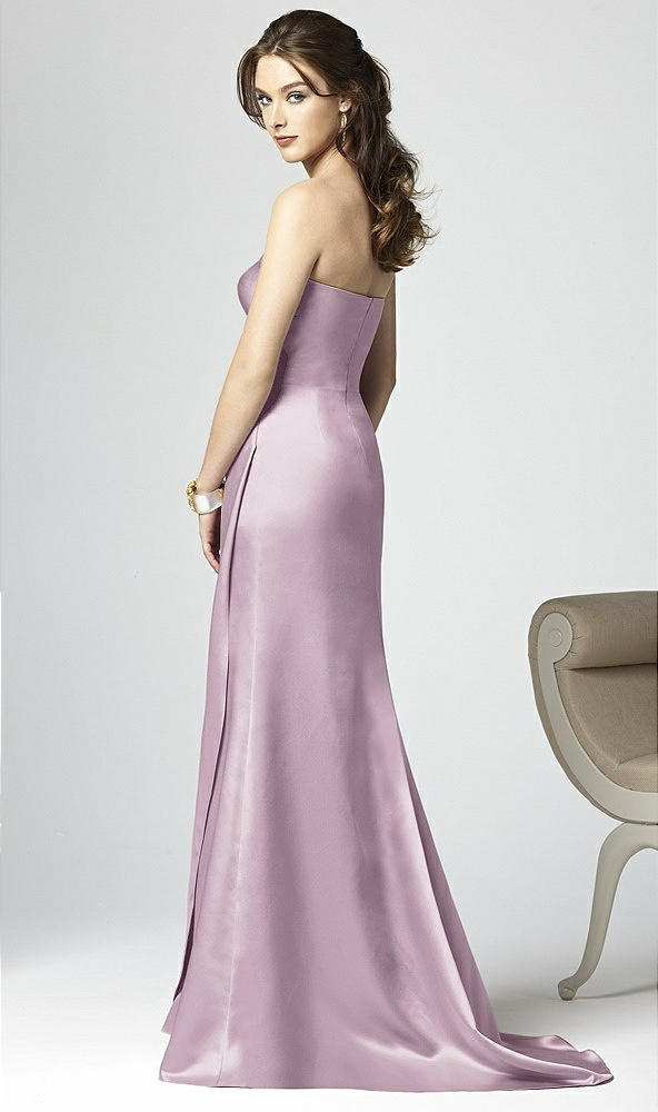 Back View - Suede Rose Dessy Collection Style 2851
