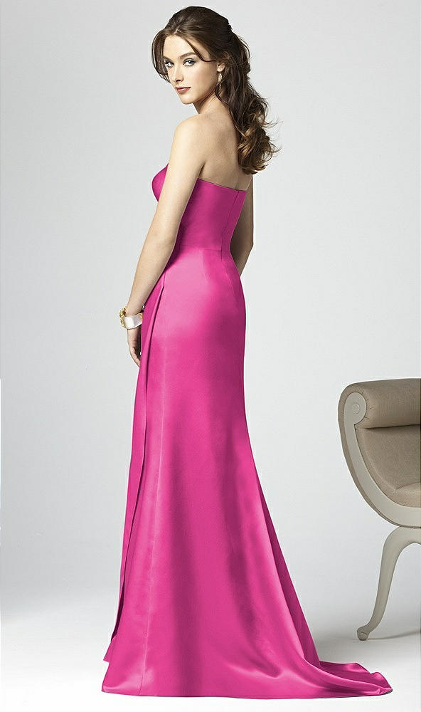 Back View - Fuchsia Dessy Collection Style 2851
