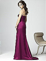 Rear View Thumbnail - Merlot Dessy Collection Style 2851