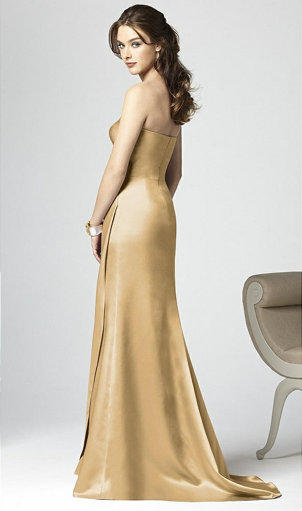 Back View - Venetian Gold Dessy Collection Style 2851