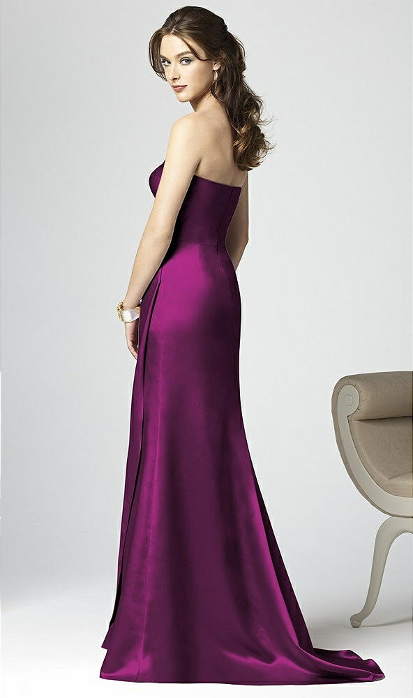 Back View - Wild Berry Dessy Collection Style 2851