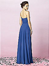 Rear View Thumbnail - Classic Blue After Six Bridesmaids Style 6639