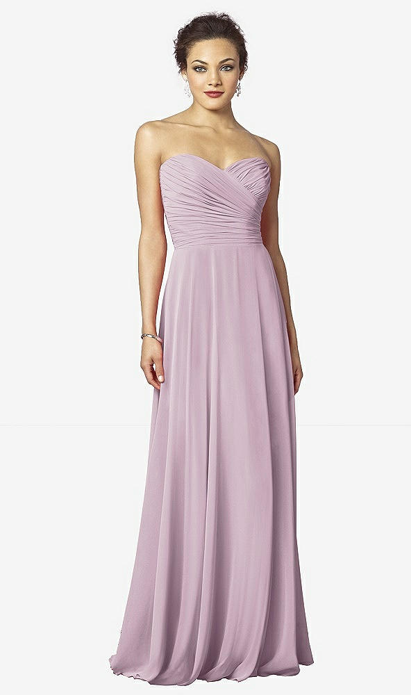 Front View - Suede Rose After Six Bridesmaids Style 6639