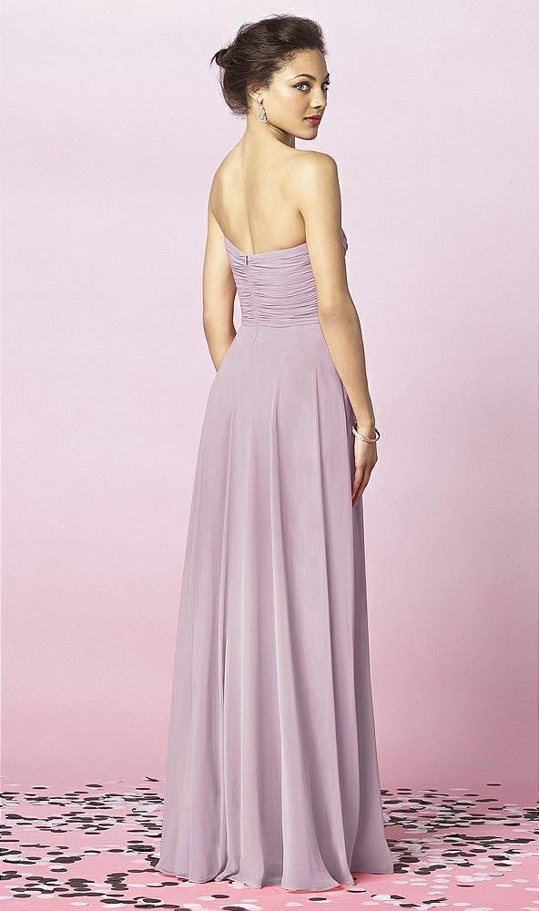 Back View - Suede Rose After Six Bridesmaids Style 6639
