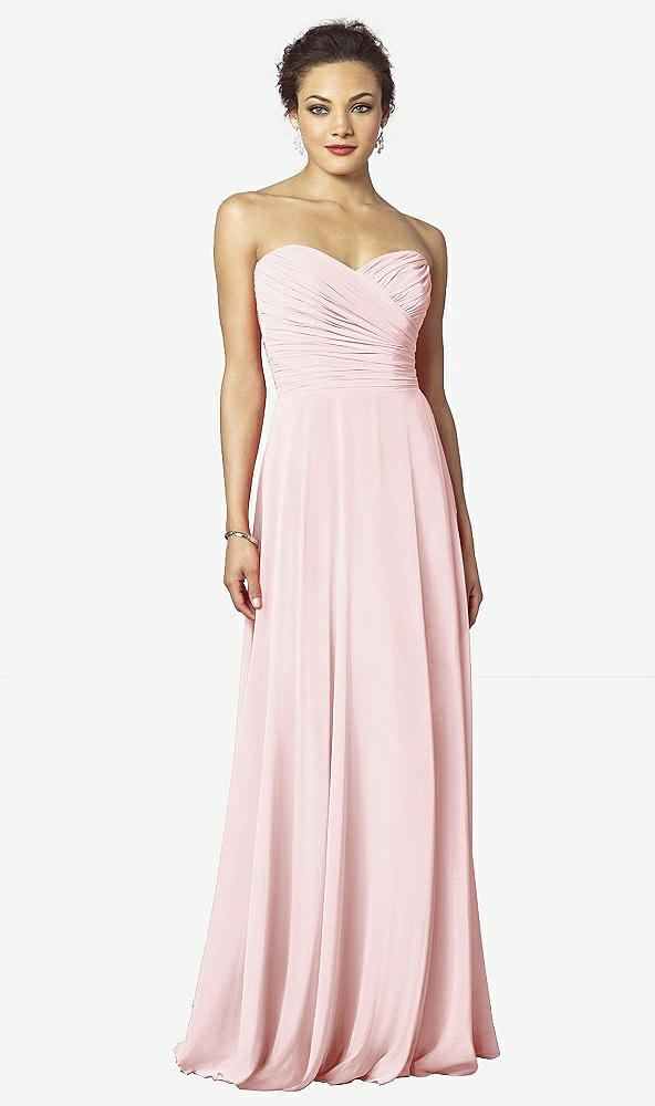 Front View - Ballet Pink After Six Bridesmaids Style 6639