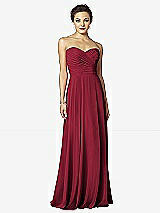 Front View Thumbnail - Burgundy After Six Bridesmaids Style 6639