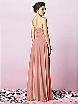 Rear View Thumbnail - Desert Rose After Six Bridesmaids Style 6639