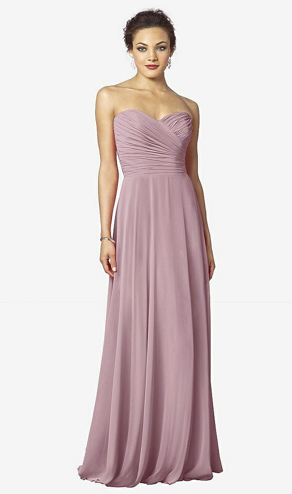 Front View - Dusty Rose After Six Bridesmaids Style 6639