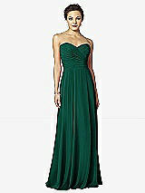 Front View Thumbnail - Hunter Green After Six Bridesmaids Style 6639