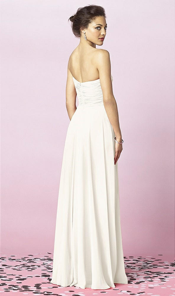 Back View - Ivory After Six Bridesmaids Style 6639