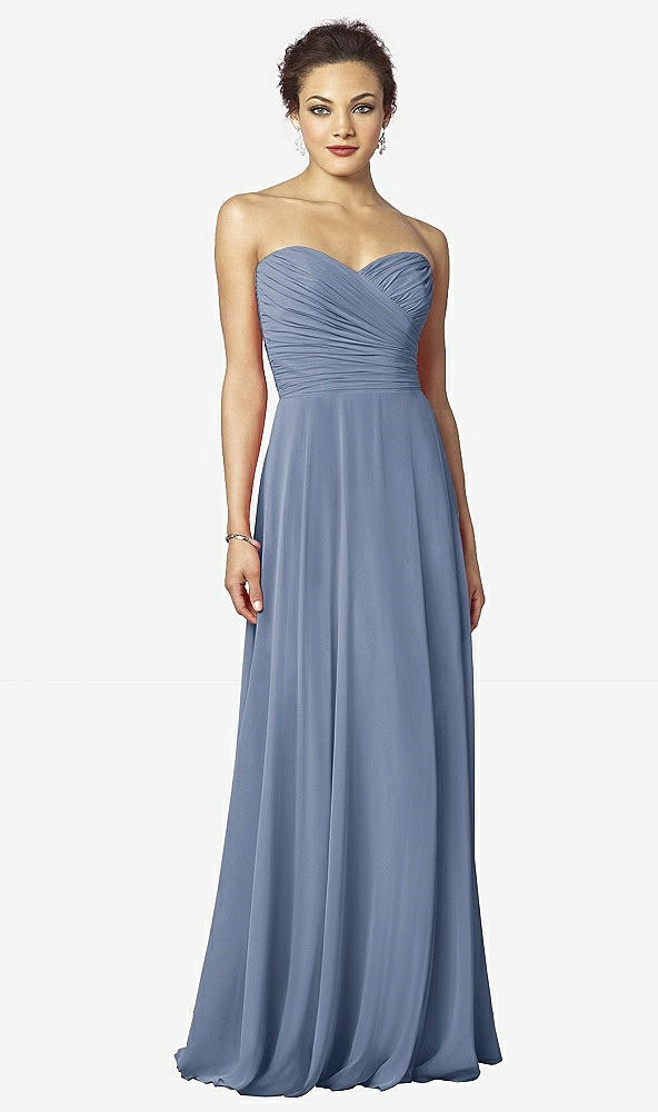 Front View - Larkspur Blue After Six Bridesmaids Style 6639