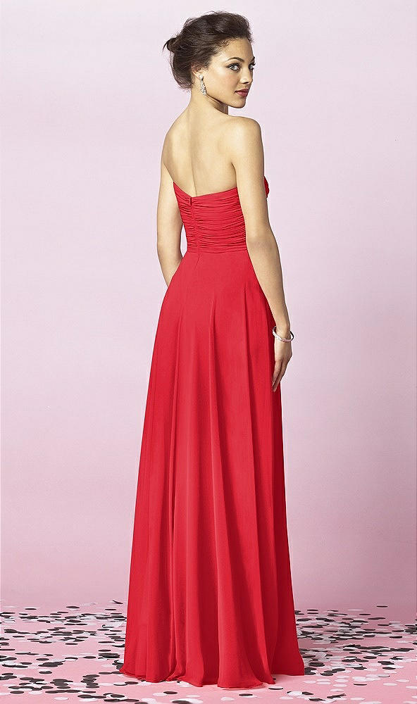 Back View - Parisian Red After Six Bridesmaids Style 6639