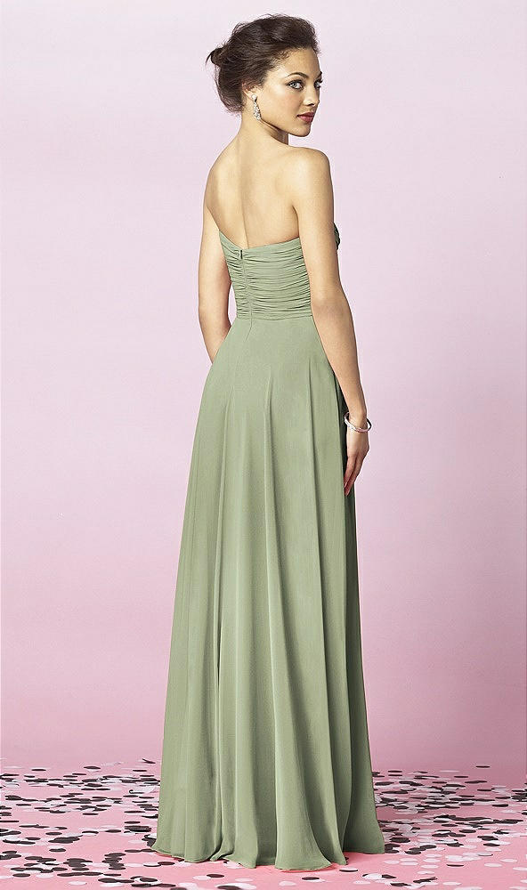 Back View - Sage After Six Bridesmaids Style 6639