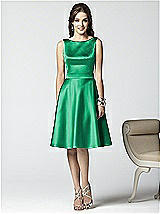 Rear View Thumbnail - Pantone Emerald Dessy Collection Style 2852
