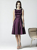 Rear View Thumbnail - Aubergine Dessy Collection Style 2852