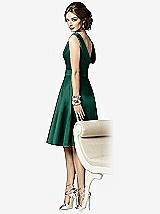 Front View Thumbnail - Hunter Green Dessy Collection Style 2852