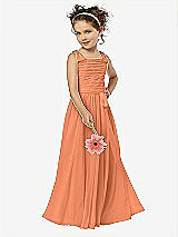 Front View Thumbnail - Sweet Melon Flower Girl Style FL4033