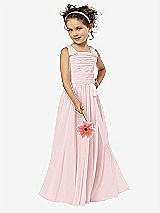 Front View Thumbnail - Ballet Pink Flower Girl Style FL4033