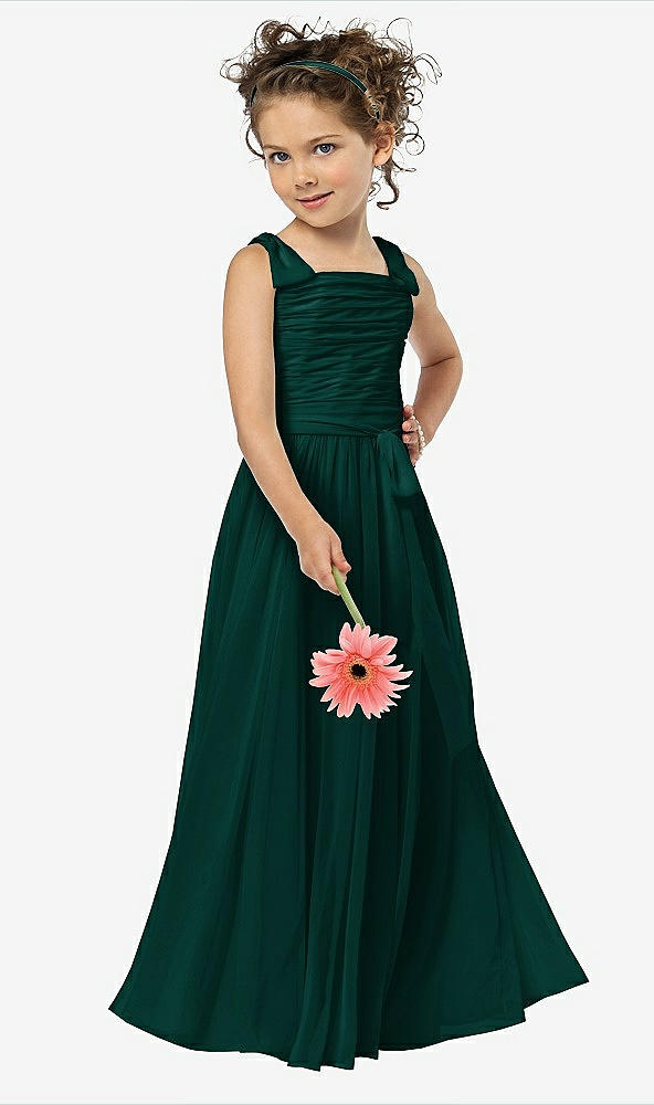 Front View - Evergreen Flower Girl Style FL4033