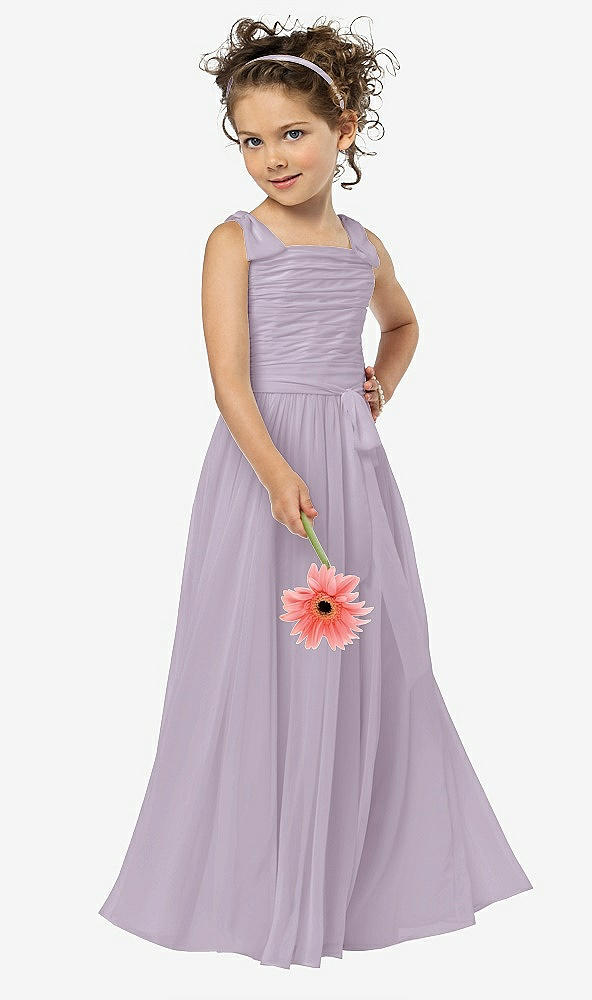 Front View - Lilac Haze Flower Girl Style FL4033