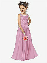 Front View Thumbnail - Powder Pink Flower Girl Style FL4033