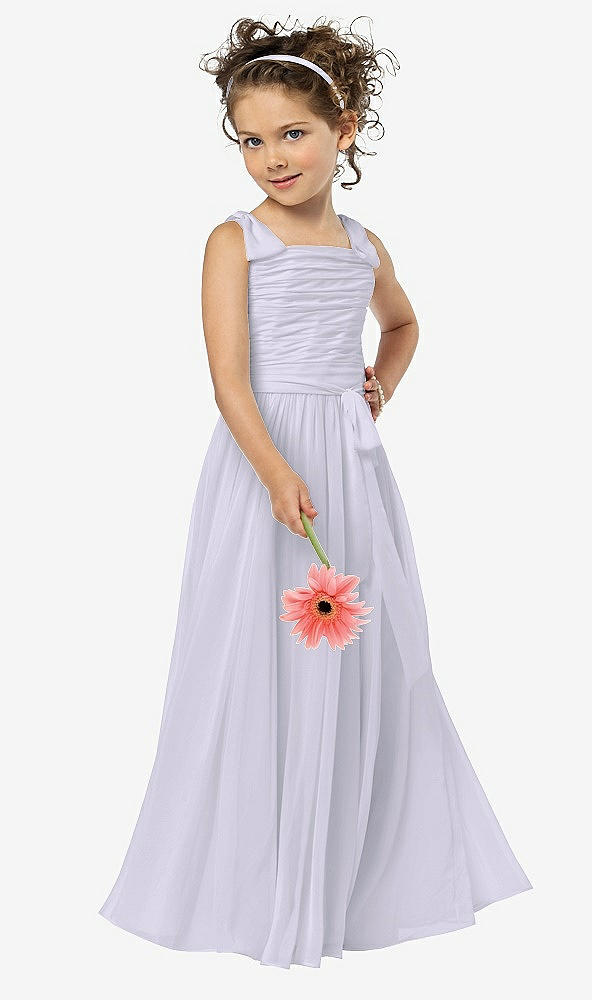 Front View - Silver Dove Flower Girl Style FL4033
