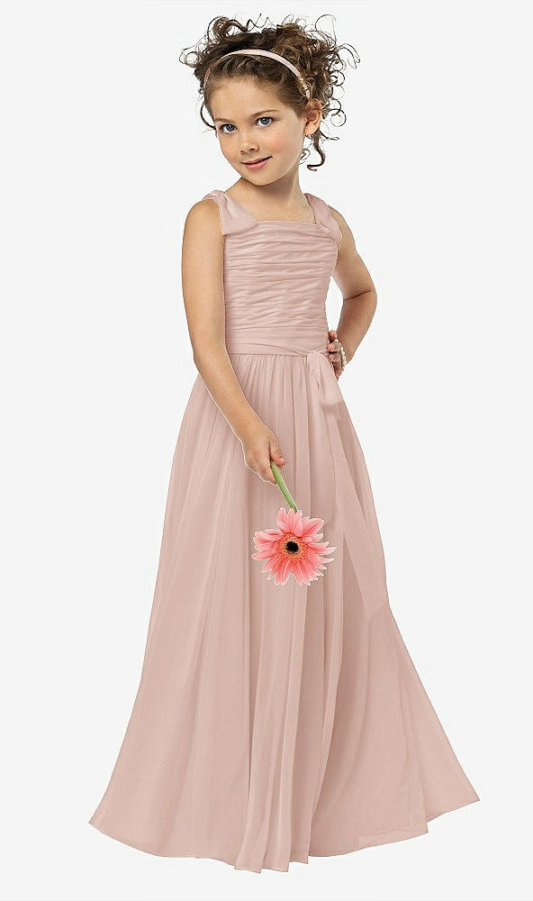 Front View - Toasted Sugar Flower Girl Style FL4033