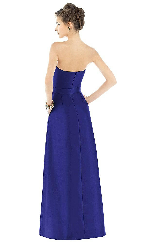 Back View - Electric Blue Alfred Sung Style D539