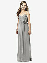 Front View Thumbnail - Chelsea Gray Dessy Collection Junior Bridesmaid JR508