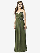 Front View Thumbnail - Olive Green Dessy Collection Junior Bridesmaid JR508