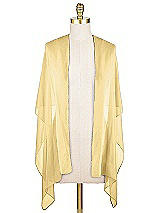 Front View Thumbnail - Buttercup Sheer Crepe Stole
