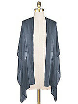 Front View Thumbnail - Silverstone Sheer Crepe Stole