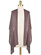 Front View Thumbnail - French Truffle Lux Chiffon Stole