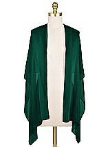 Front View Thumbnail - Hunter Green Lux Chiffon Stole
