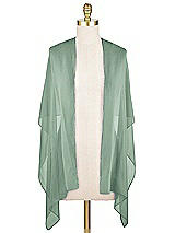 Front View Thumbnail - Seagrass Lux Chiffon Stole