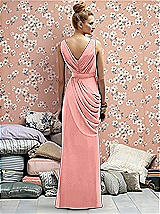 Rear View Thumbnail - Apricot Lela Rose Bridesmaids Style LR174