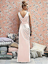 Rear View Thumbnail - Blush Lela Rose Bridesmaids Style LR174