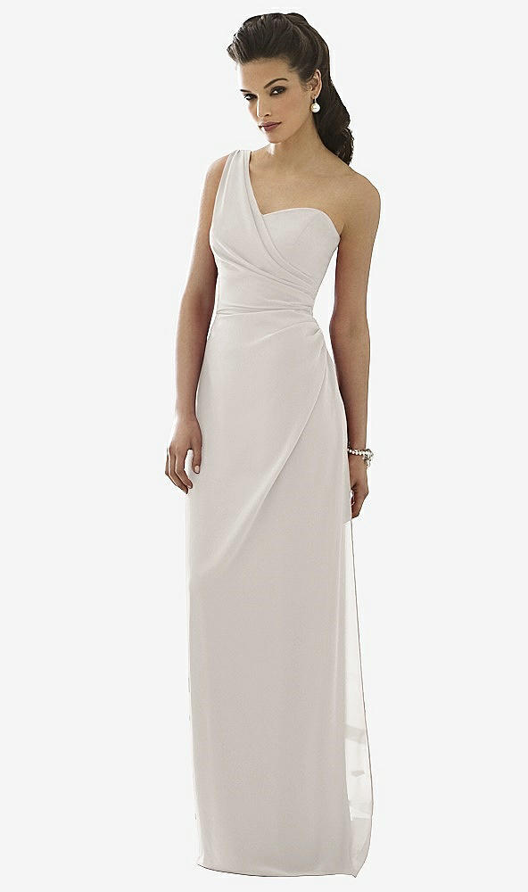 Front View - Oyster After Six Bridesmaid Dress 6646