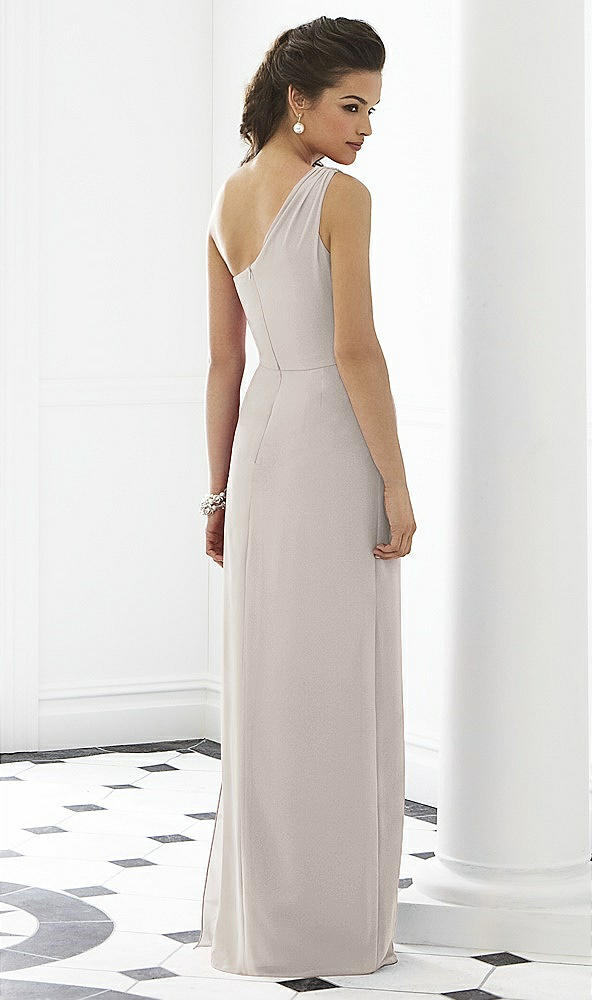 Back View - Taupe After Six Bridesmaid Dress 6646