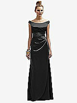 Front View Thumbnail - Black Lela Rose Bridesmaids Style LR177