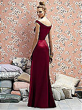 Rear View Thumbnail - Claret Lela Rose Bridesmaids Style LR177