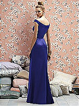 Rear View Thumbnail - Electric Blue Lela Rose Bridesmaids Style LR177
