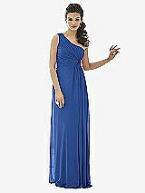 Front View Thumbnail - Classic Blue After Six Bridesmaid Dress 6651