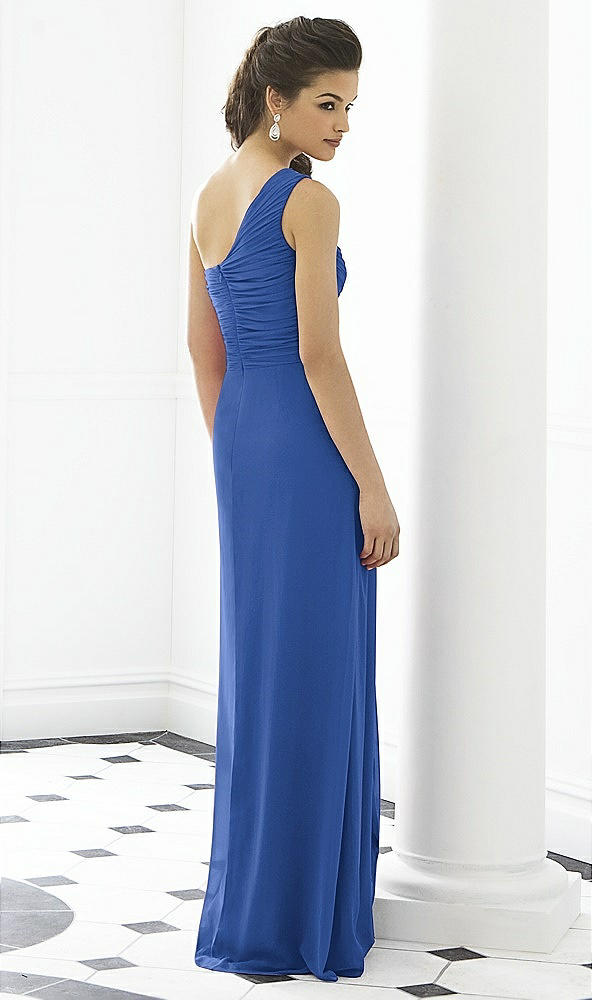 Back View - Classic Blue After Six Bridesmaid Dress 6651