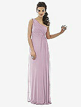 Front View Thumbnail - Suede Rose After Six Bridesmaid Dress 6651