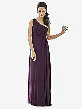 Front View Thumbnail - Aubergine After Six Bridesmaid Dress 6651